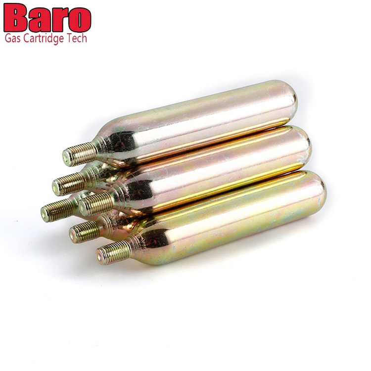 সৌন্দর্যের জন্য 33g CO2 থ্রেড সিলিন্ডার