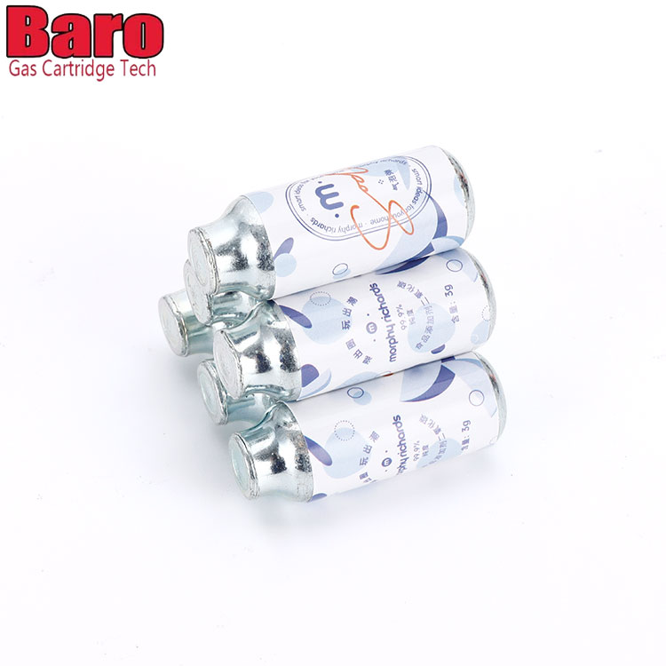 3g ফুড গ্রেড কার্বন ডাই অক্সাইড সিলিন্ডার