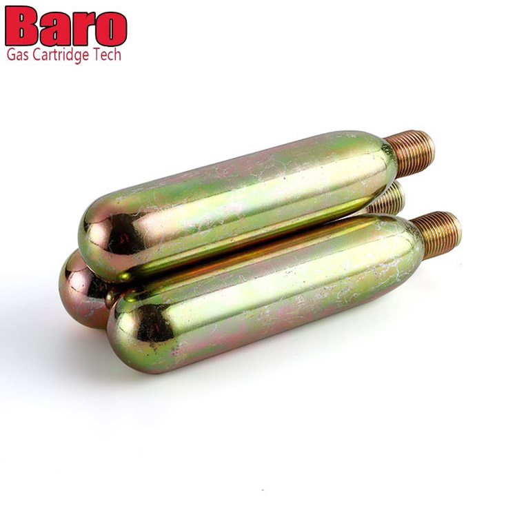 ইনফ্ল্যাটেবল লাইফ জ্যাকেটের জন্য 45g CO2 কার্তুজ সিলিন্ডার